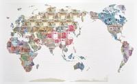 Money Map of the World - China  by Justine Smith